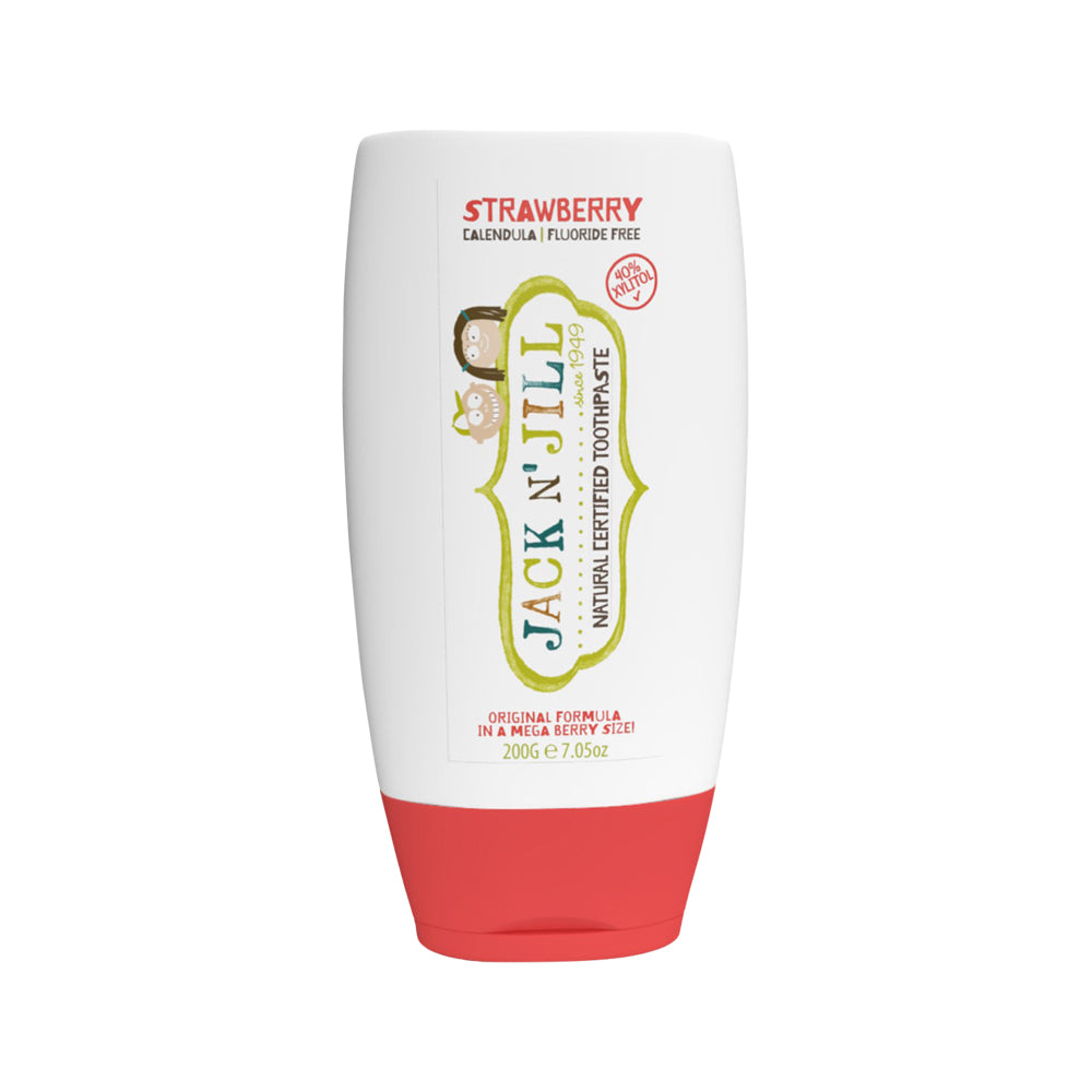 Jack N' Jill Natural Calendula Toothpaste Strawberry (Mega Berry Size) 200g