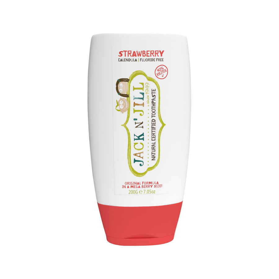 Jack N' Jill Natural Calendula Toothpaste Strawberry (Mega Berry Size) 200g