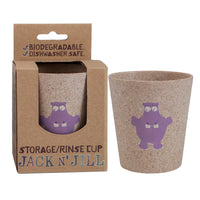 Jack N' Jill Rinse Cup Hippo