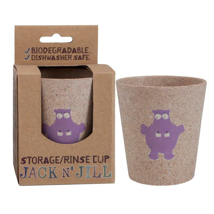 Jack N' Jill Rinse Cup Hippo
