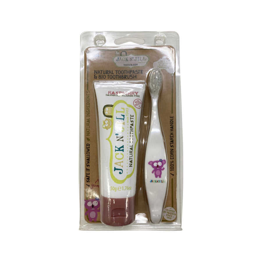 Jack N' Jill Toothpaste and Toothbrush Pack