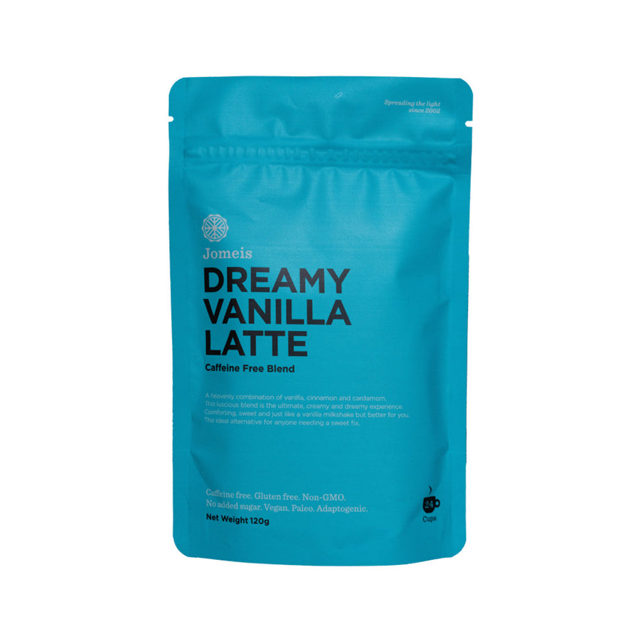 Jomeis Dreamy Vanilla Latte Caffeine Free Blend 120g
