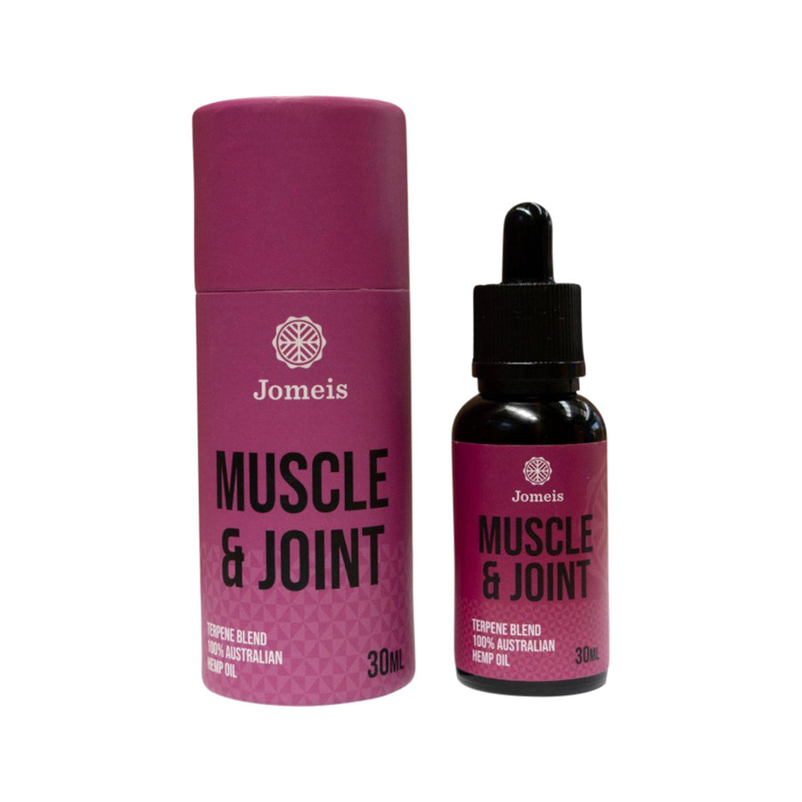 Jomeis Muscle and Joint Terpene Blend 100% Australian Hemp Oil 30ml