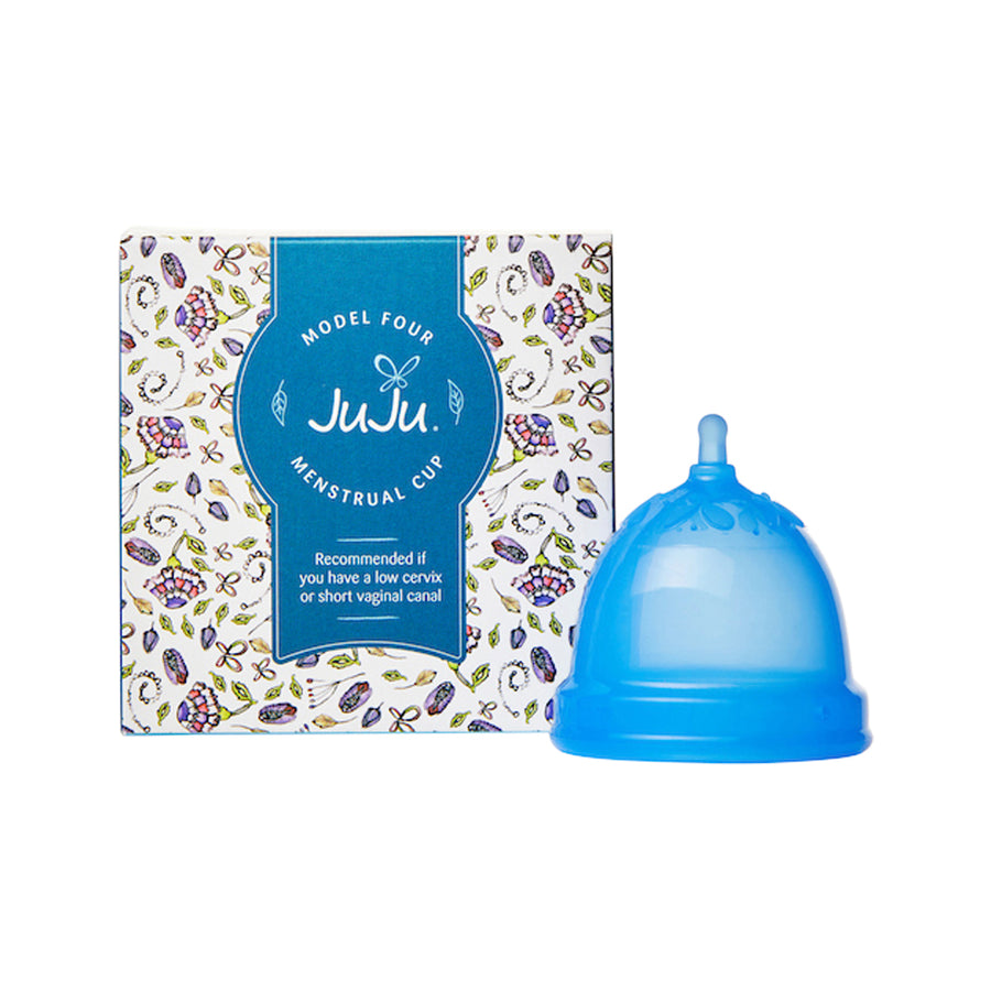 Juju Menstrual Cup Model Four Blue 