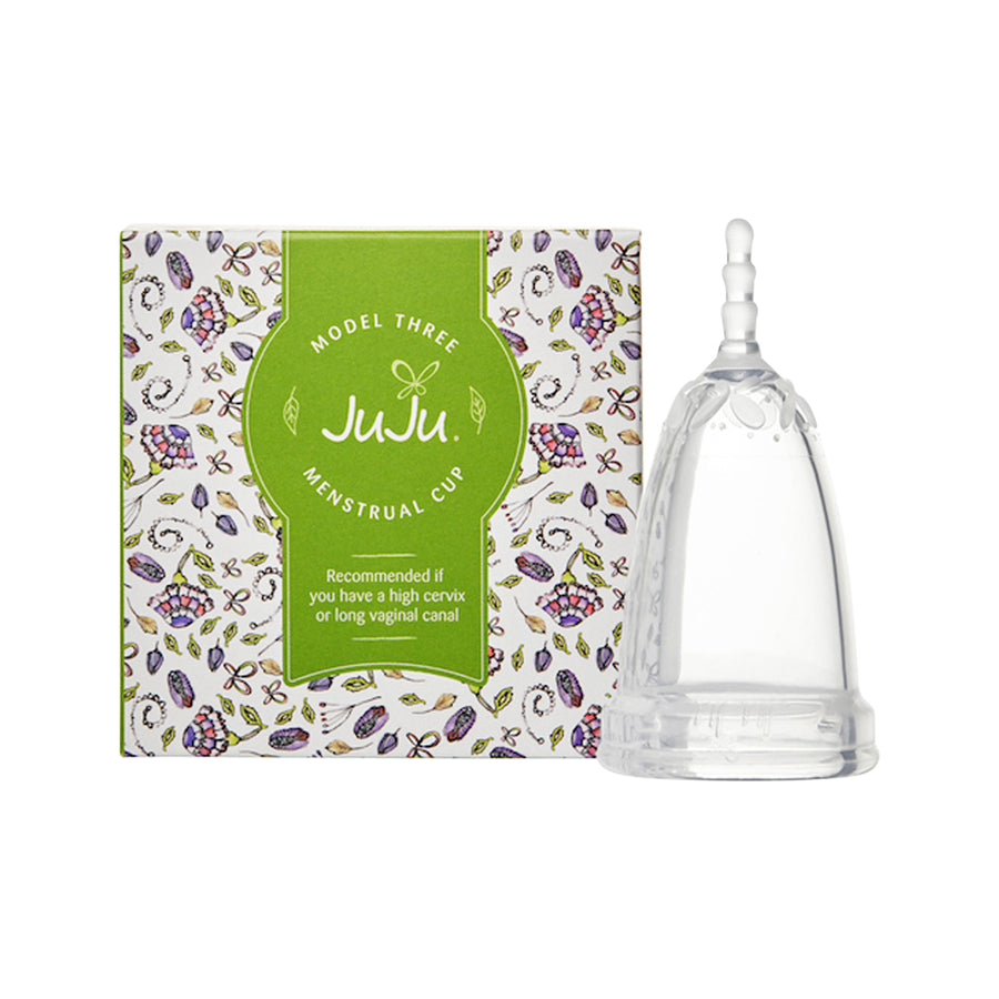 Juju Menstrual Cup Model Three Clear