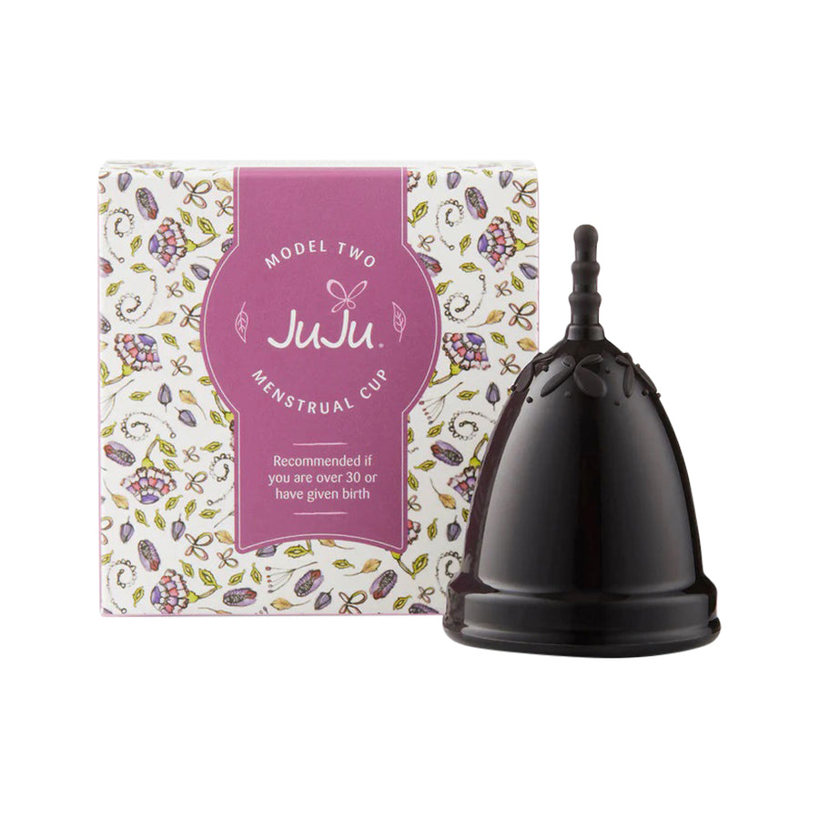 Juju Menstrual Cup Model Two Black