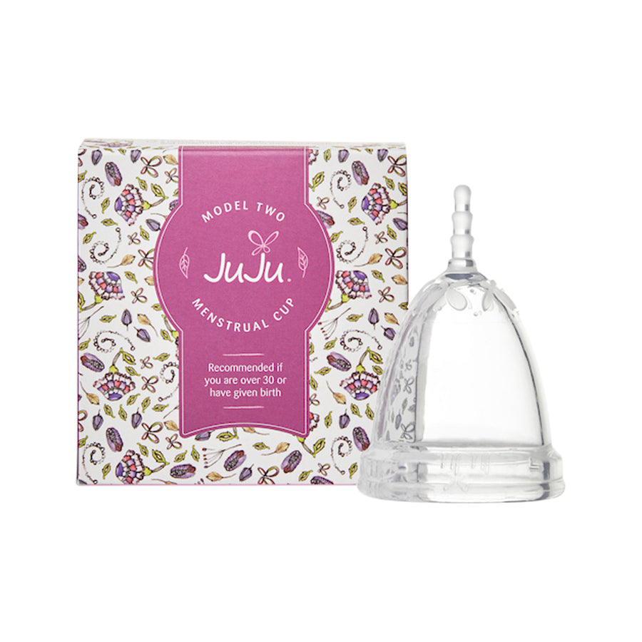 Juju Model Two Menstrual Cup Clear