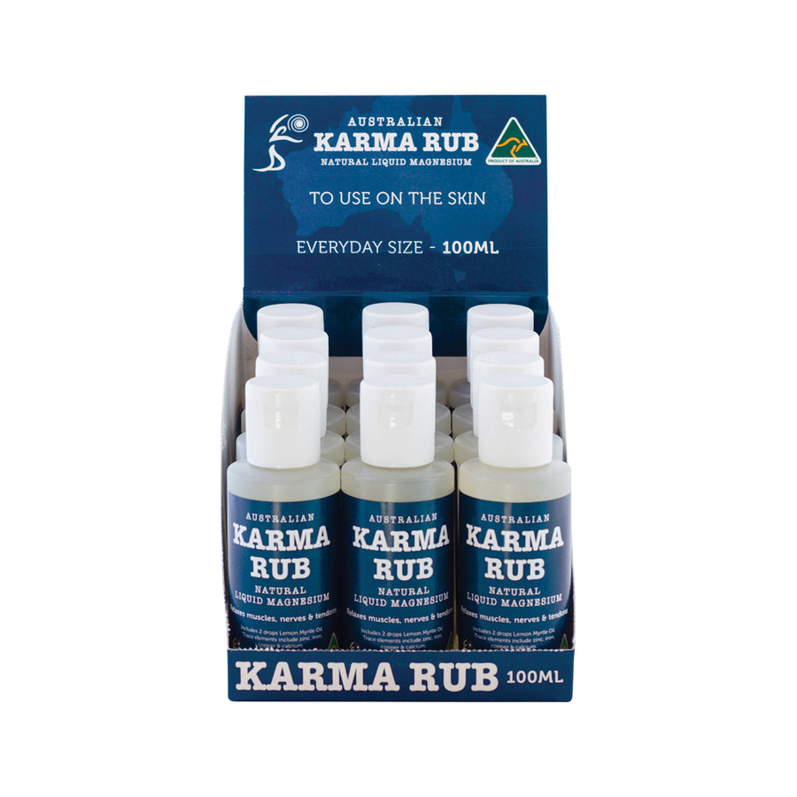 Australian Karma Rub Natural Liquid Magnesium 100ml