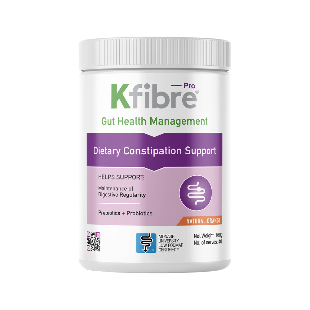 Kfibre Pro Dietary Constipation Support Natural Orange Tub 160g