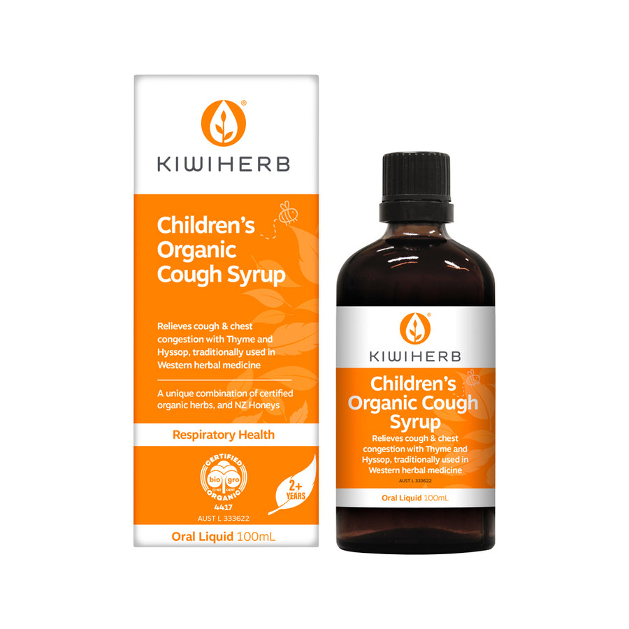 Kiwiherb Children's Organic Cough Syrup 100ml