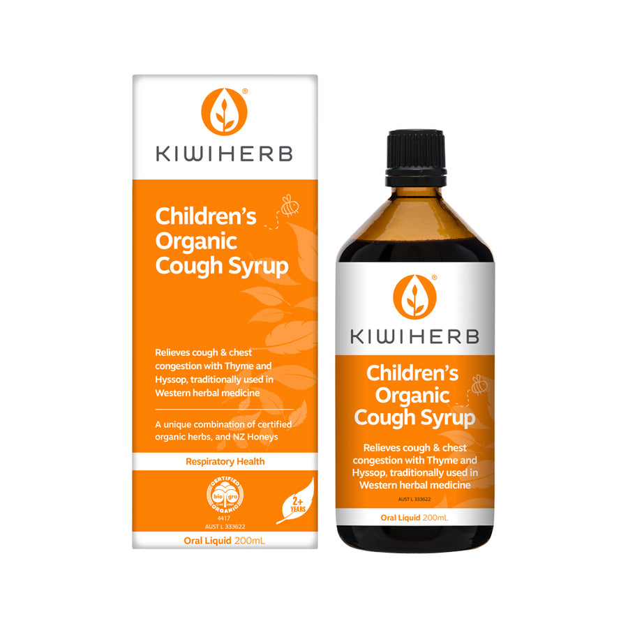 Kiwiherb Children's Organic Cough Syrup 200ml