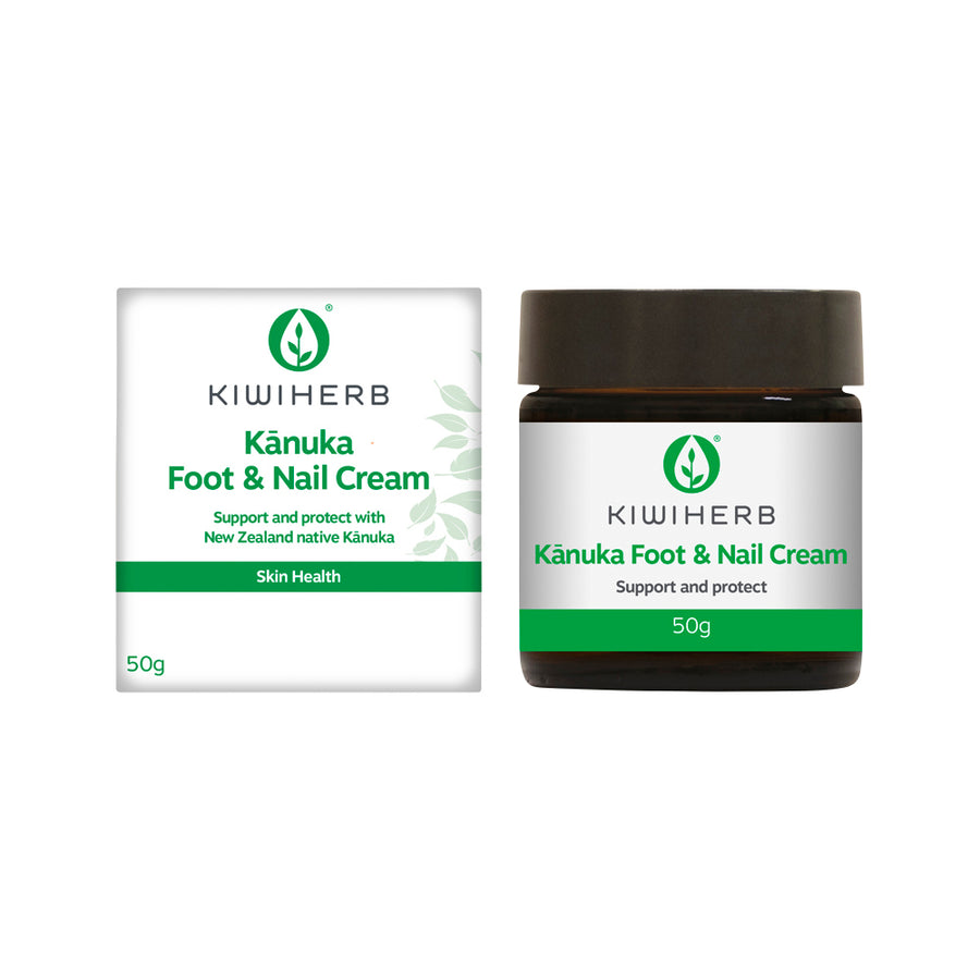 Kiwiherb Kanuka Foot and Nail Cream 50g