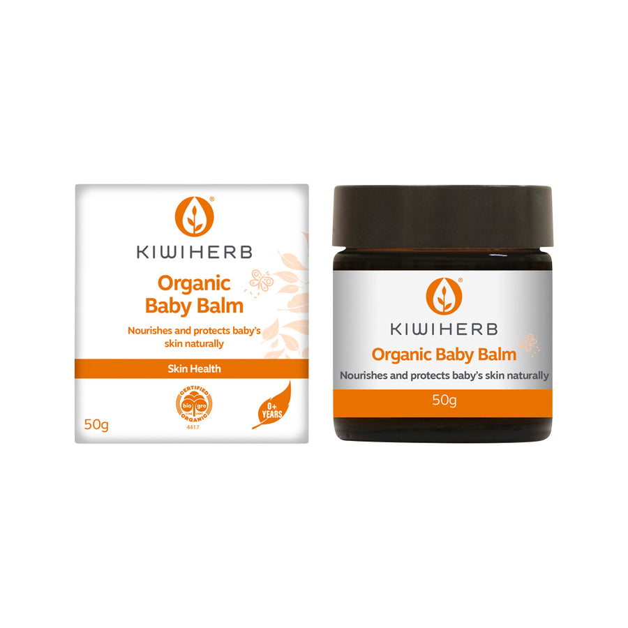 Kiwiherb Organic Baby Balm Skin Health 50g