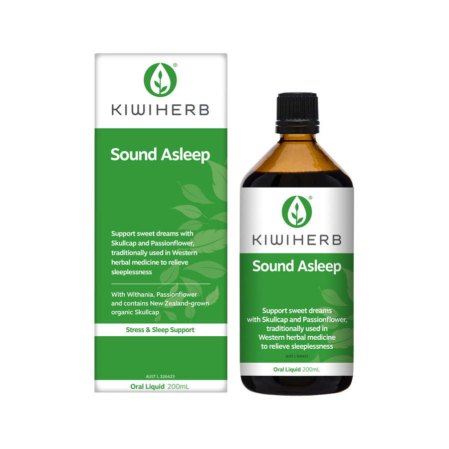 Kiwiherb Sound Asleep Stress and Sleep Support 200mL