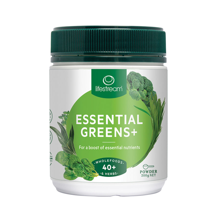 LifeStream Essential Greens+ Powder 300g