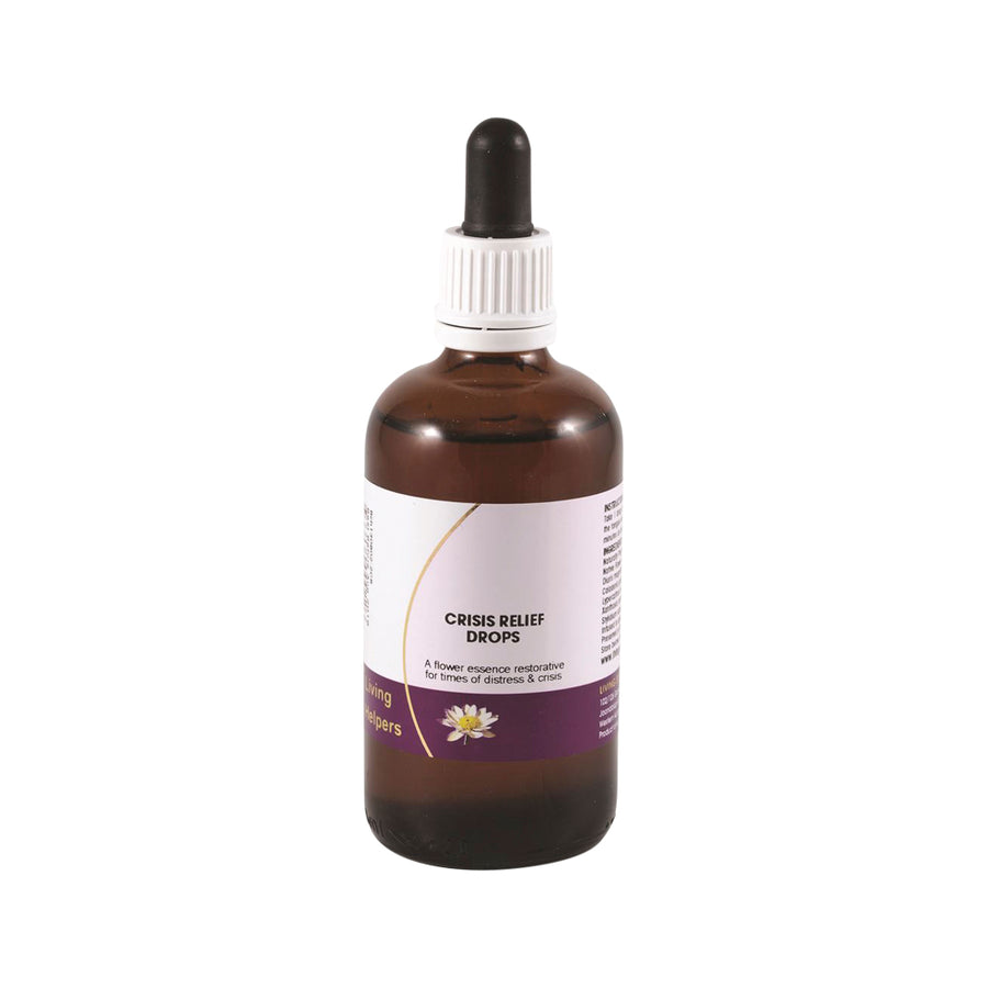 Living Essences Flower Essence Crisis Relief Drops 100ml