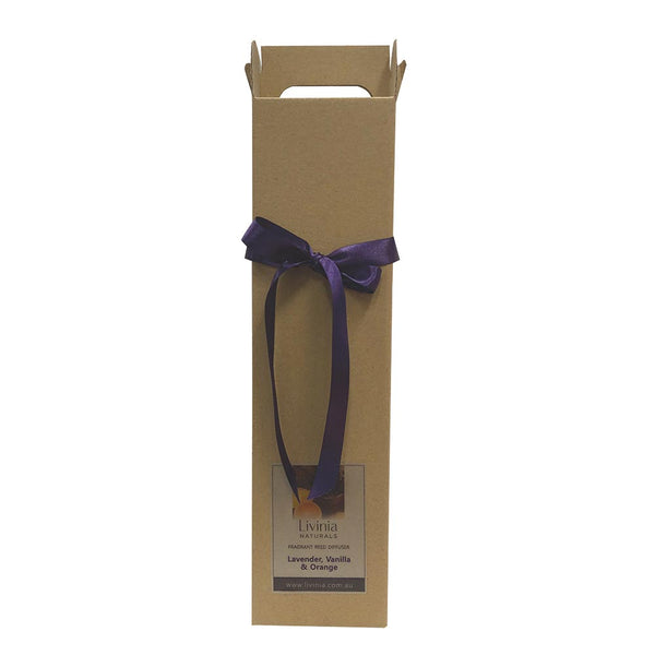 Livinia Naturals Reed Diffuser Lavender Vanilla and Orange Frag Oil