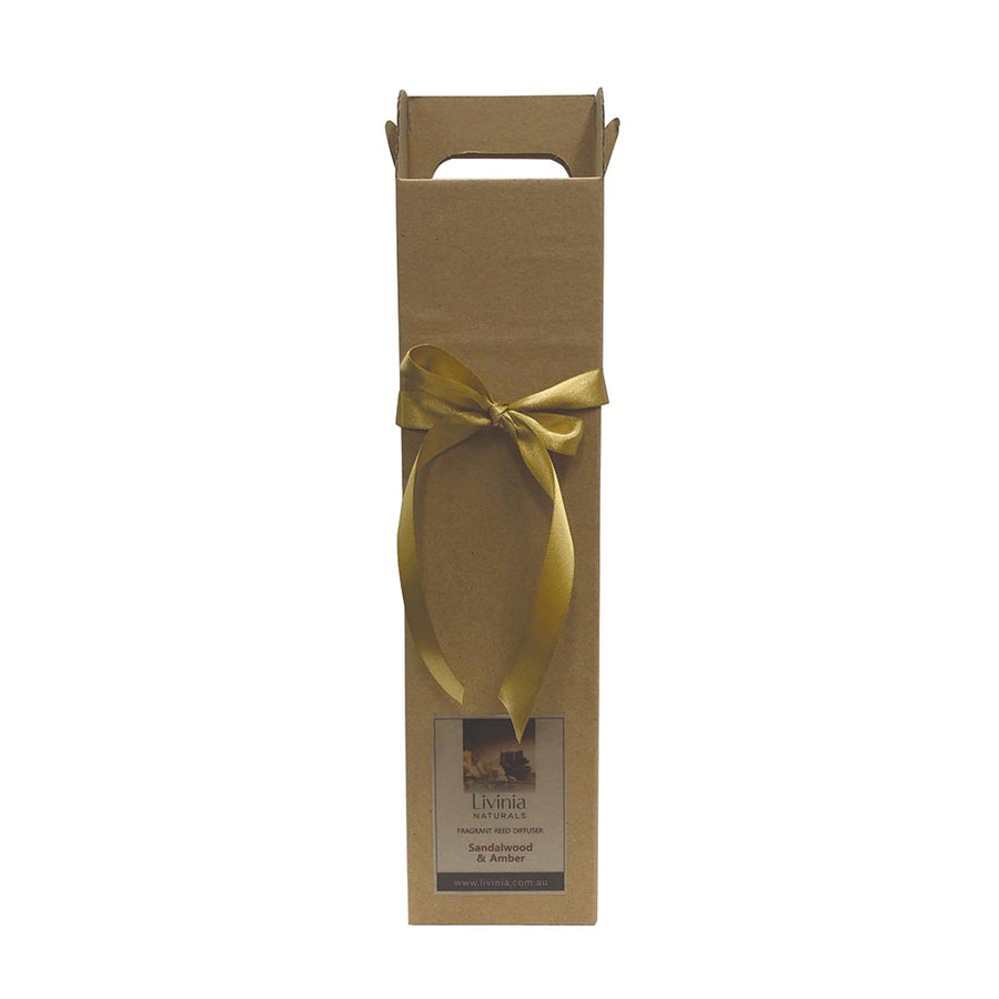 Livinia Reed Diffuser Sandalwood and Amber Fragrance Oil