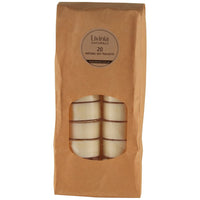 Livinia Naturals 20 Natural Sky Tealights 20 Packs