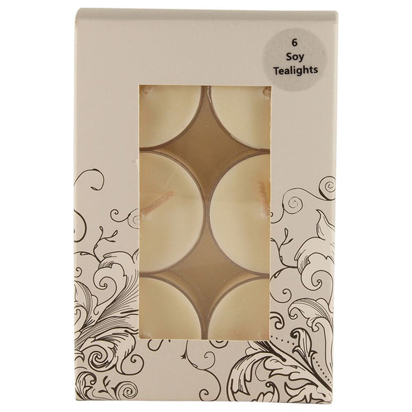 Livinia Soy Tea Light Candles x 6 Pack