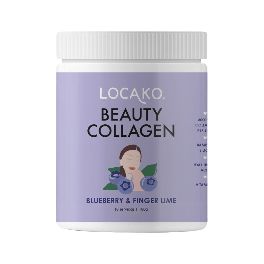 Locako Beauty Collagen Blueberry and Fingerlime 180g