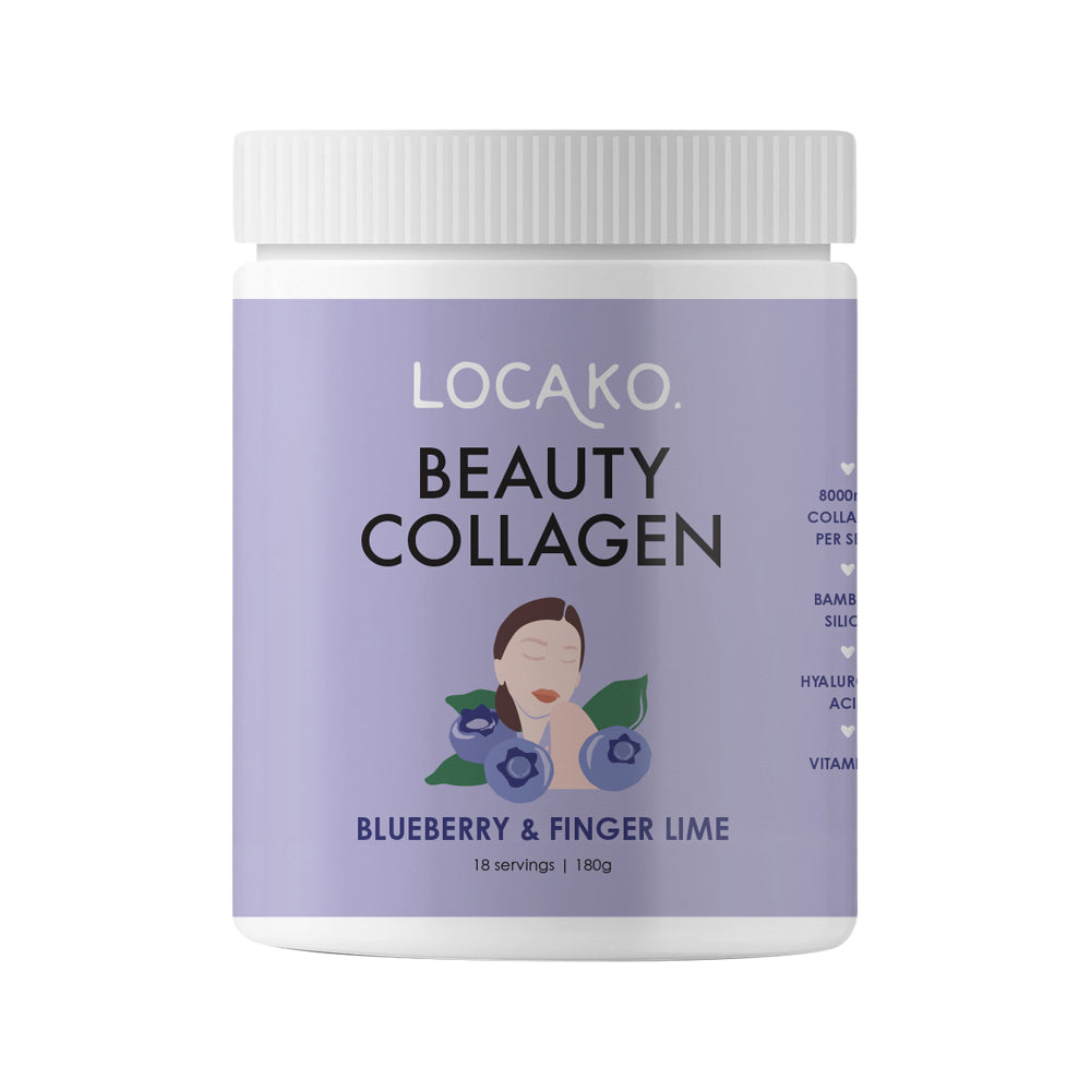 Locako Beauty Collagen Blueberry and Fingerlime 180g