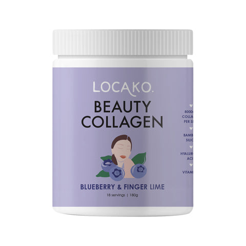 Locako Beauty Collagen Blueberry and Fingerlime 180g