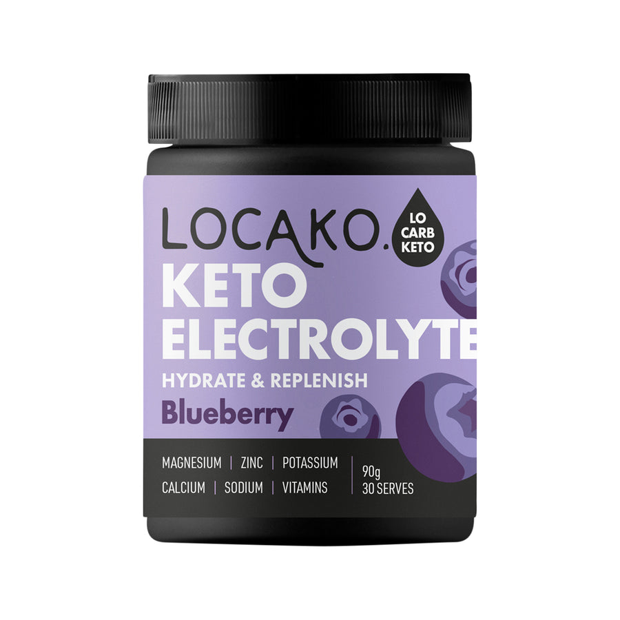 Locako Keto Electrolyte Hydrate and Replenish Blueberry 90g