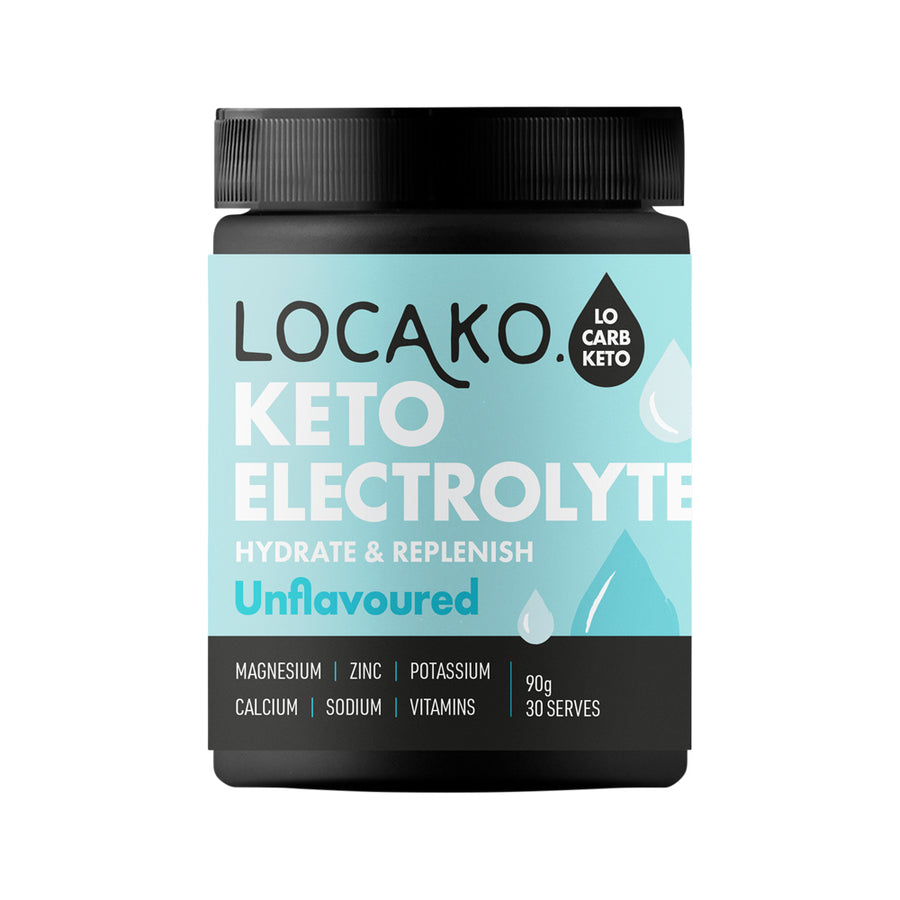 Lokaco Keto Electrolyte Hydrate and Replenish Unflavoured 90g