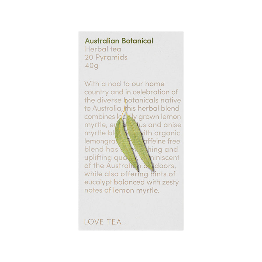 Love Tea Australian Botanical x 20 Pyramids