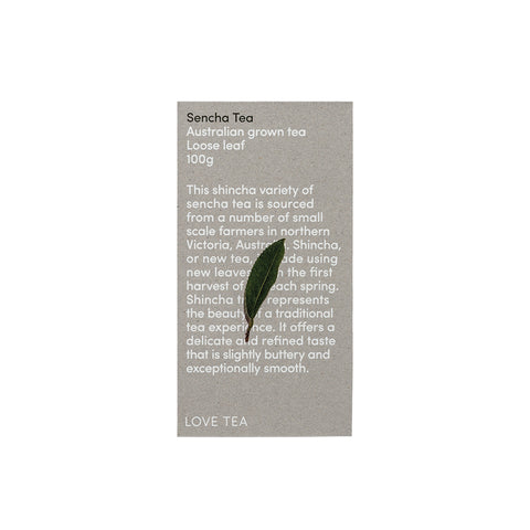 Love Tea Australian Sencha Loose Leaf 100g