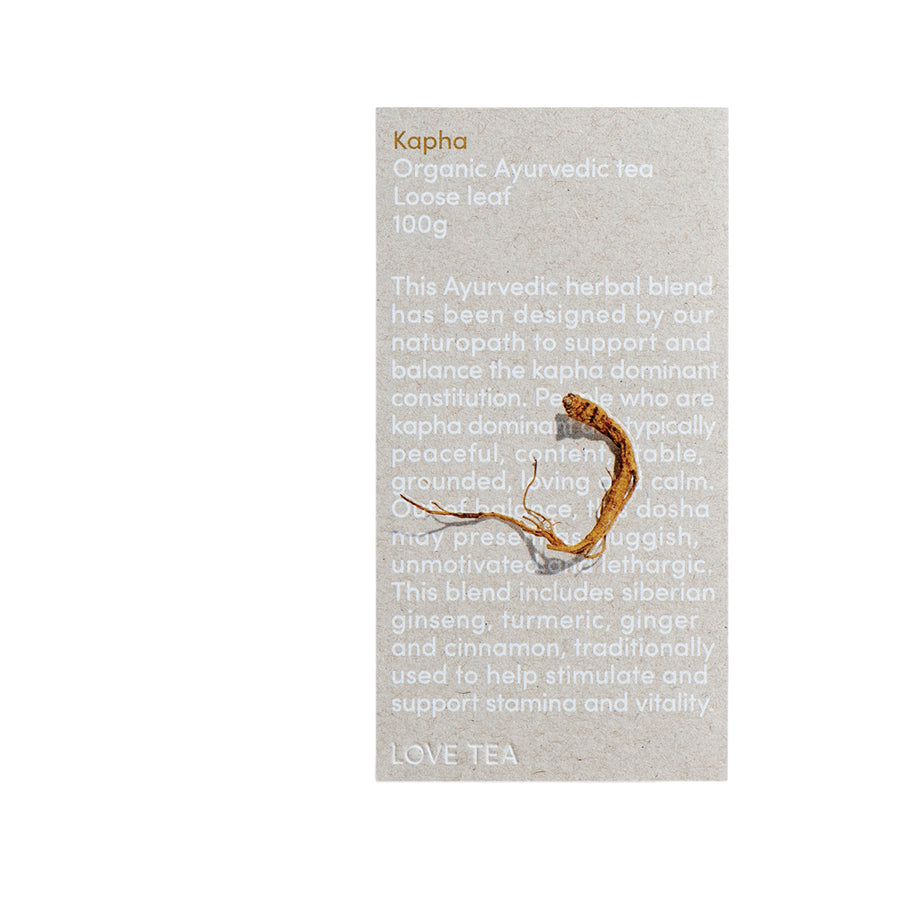 Love Tea Organic Ayurvedic Tea Kapha Loose Leaf 100g