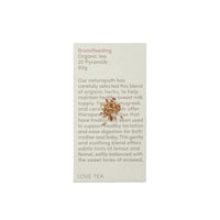 Love Tea Organic Breastfeeding x 20 Pyramids