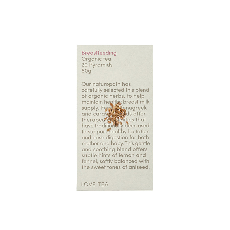 Love Tea Organic Breastfeeding x 20 Pyramids