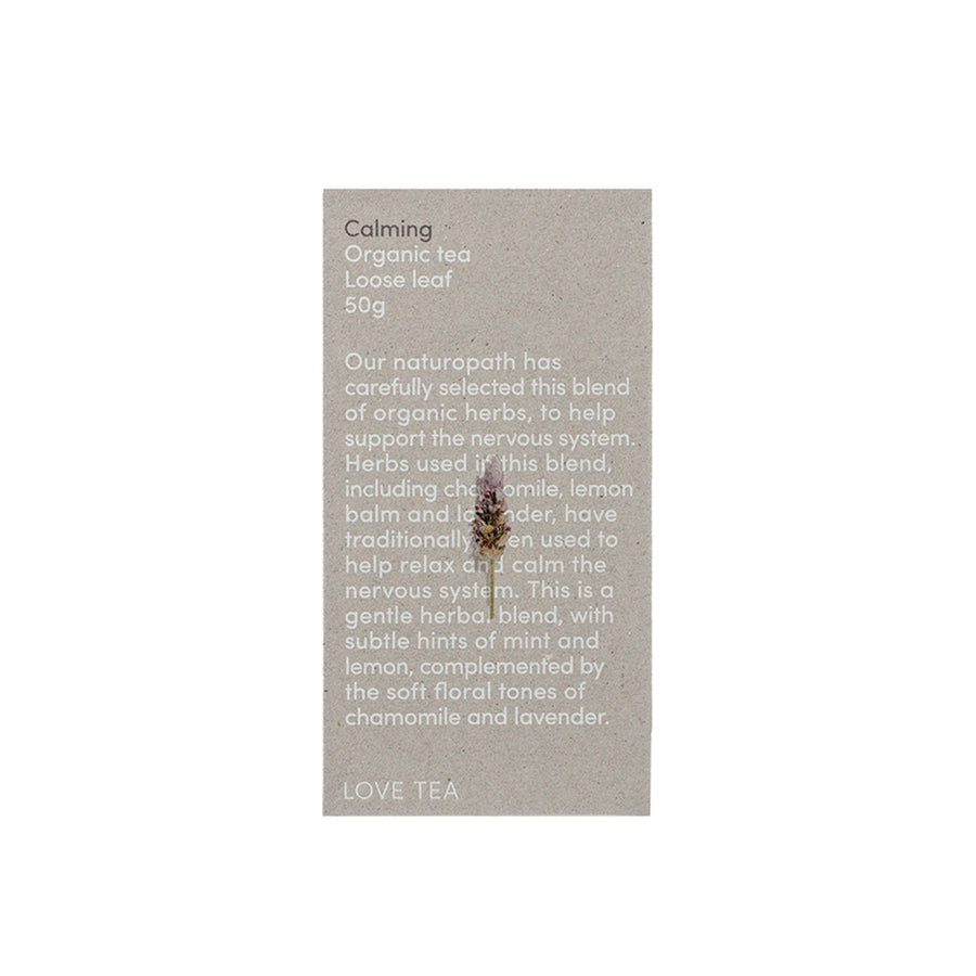 Love Tea Calming Organic Tea Loose Leaf 50g