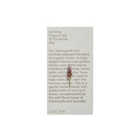 Love Tea Organic Calming x 20 Pyramids