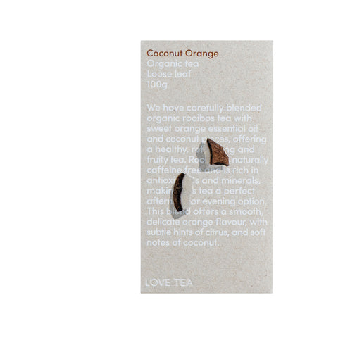 Love Tea Organic Coconut Orange Loose Leaf 100g