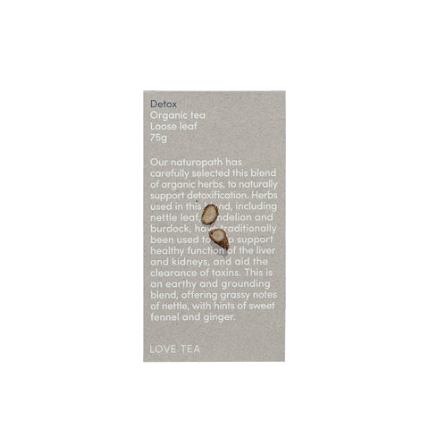Love Tea Organic Detox Loose Leaf 75g