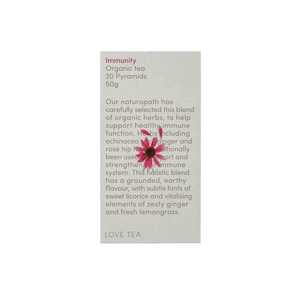 Love Tea Organic Immunity x 20 Pyramids