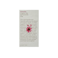Love Tea Organic Immunity x 20 Pyramids