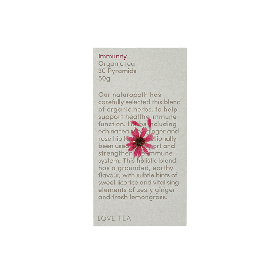 Love Tea Organic Immunity x 20 Pyramids