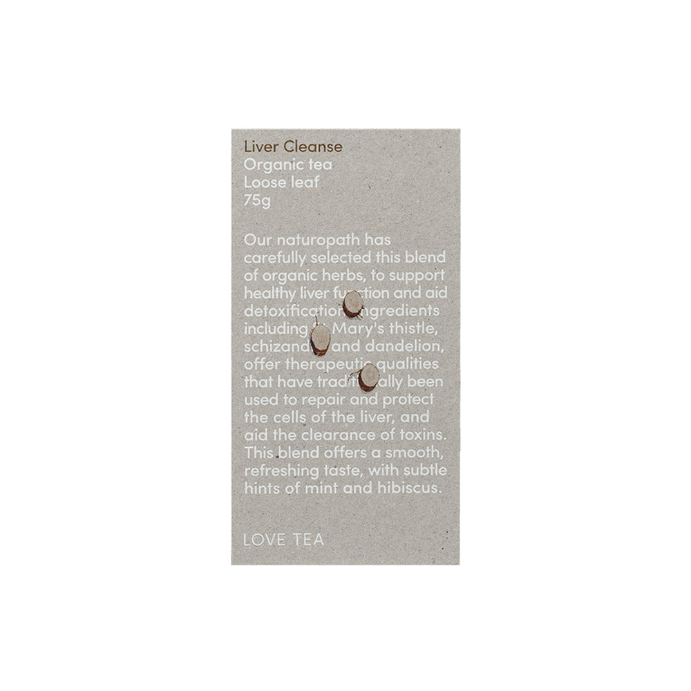 Love Tea Organic Liver Cleanse Loose Leaf 75g