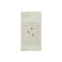 Love Tea Organic Liver Cleanse x 20 Pyramids