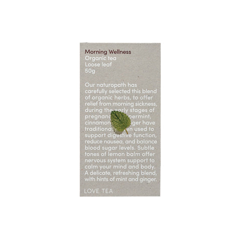 Love Tea Morning Wellness Organic Tea Loose Leaf 50g