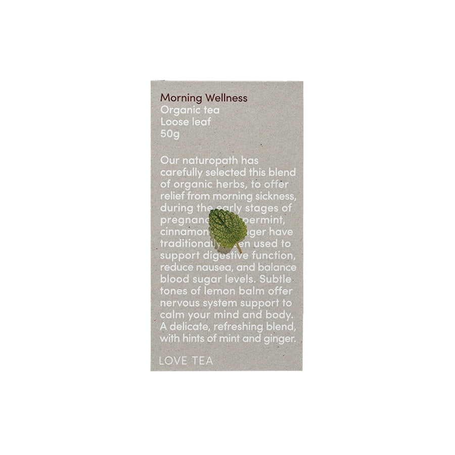 Love Tea Morning Wellness Organic Tea Loose Leaf 50g