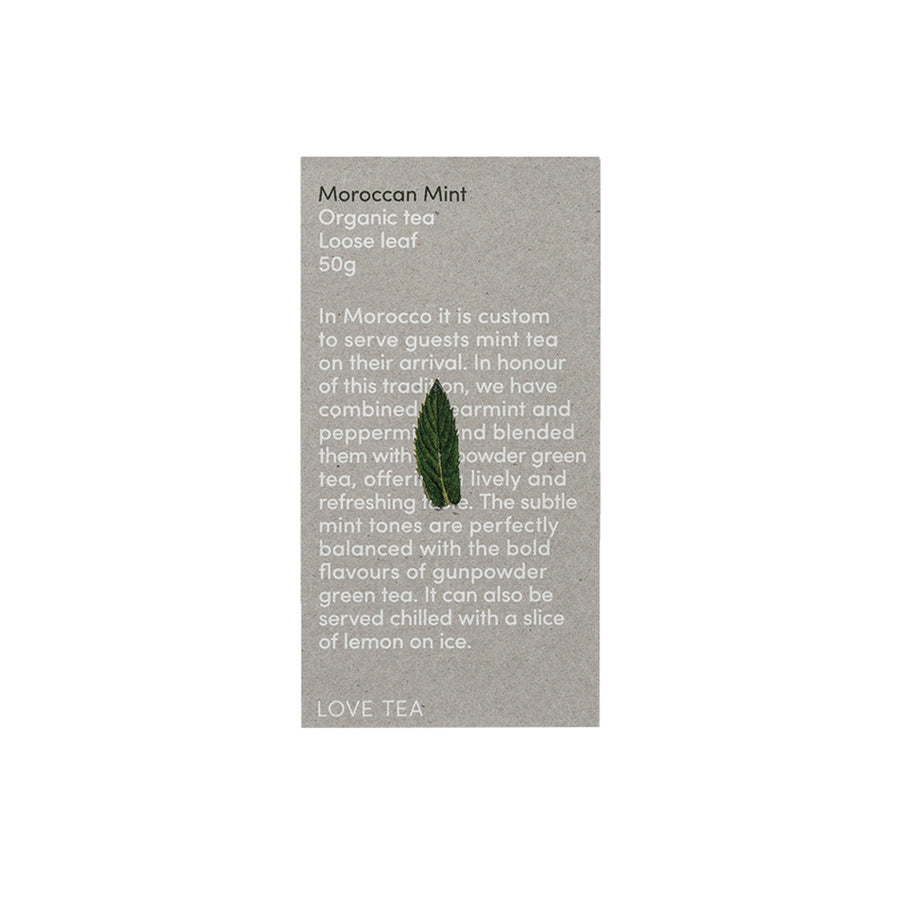 Love Tea Organic Moroccan Mint Loose Leaf 50g