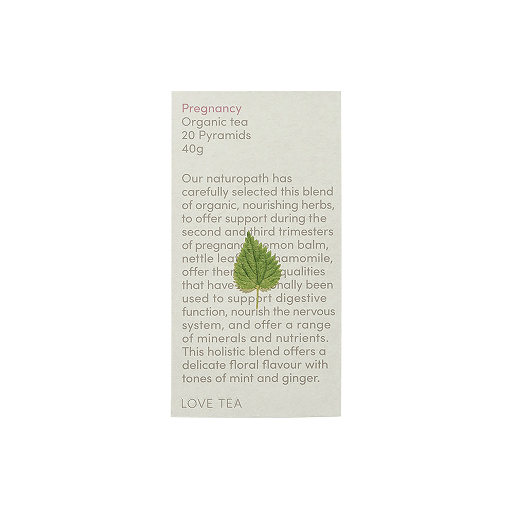 Love Tea Organic Pregnancy x 20 Pyramids