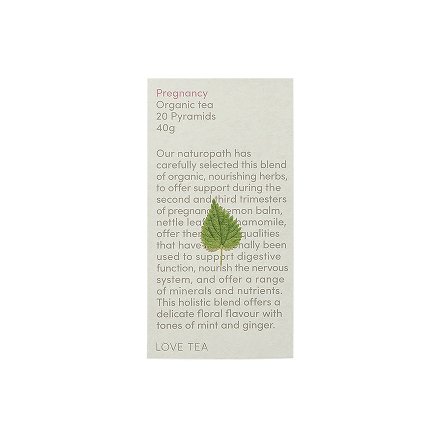 Love Tea Organic Pregnancy x 20 Pyramids