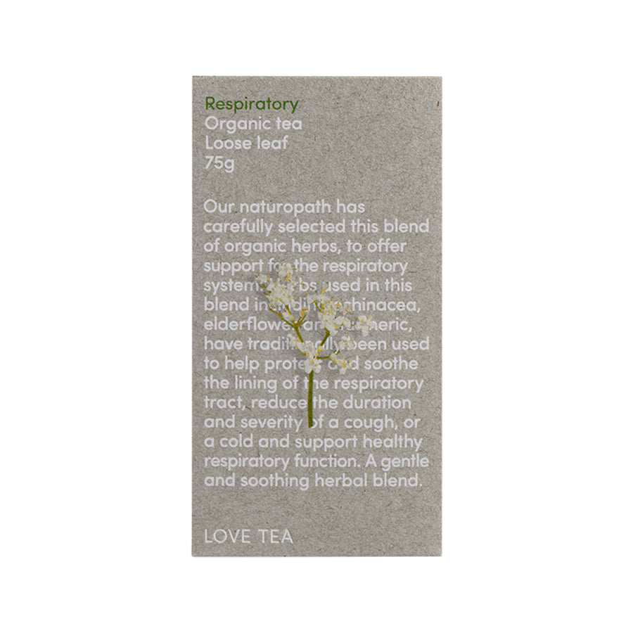 Love Tea Organic Respiratory Loose Leaf 75g