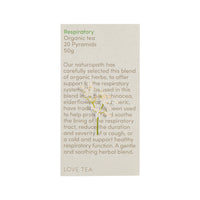 Love Tea Organic Respiratory x 20 Pyramids